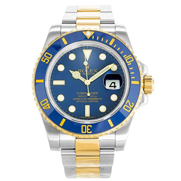 Rolex Submariner Two tone blu