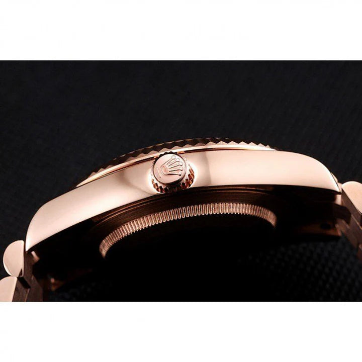 Rolex Day-Date Rose Gold Dial Men 41MM